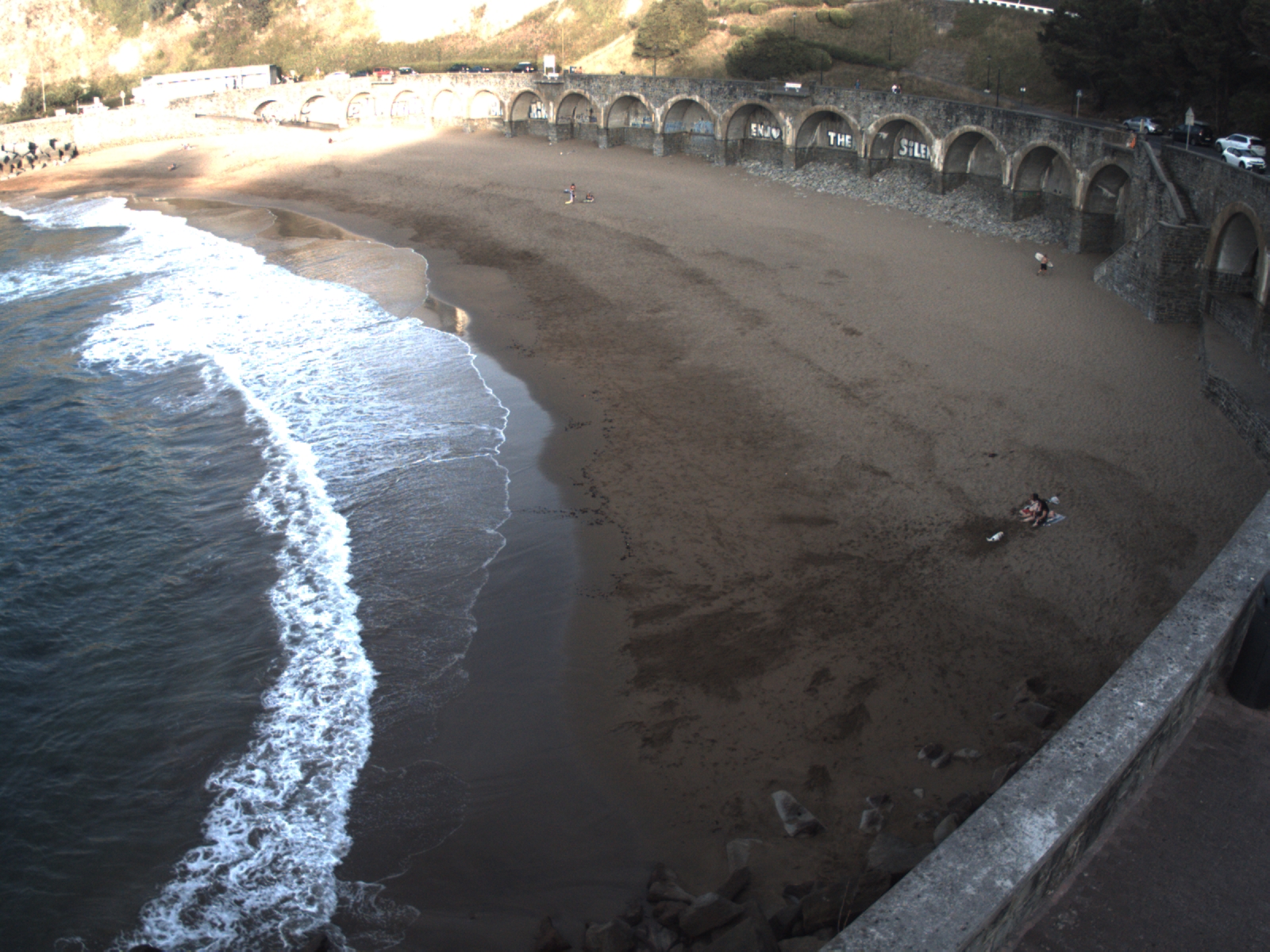 Webcam de la playa de Gaztetape (Getaria)