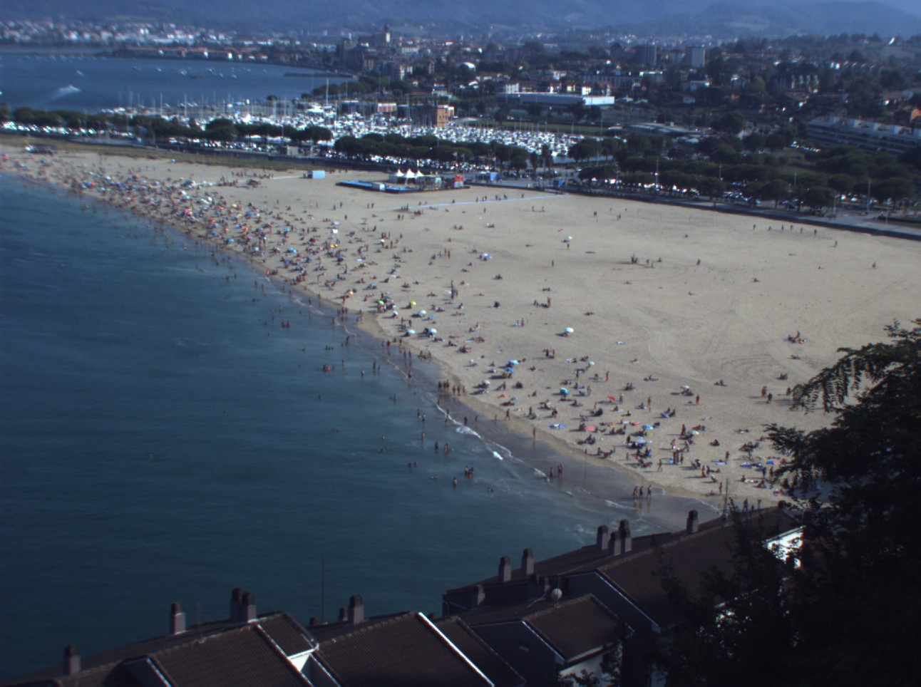 Webcam de la playa de Hondarribia