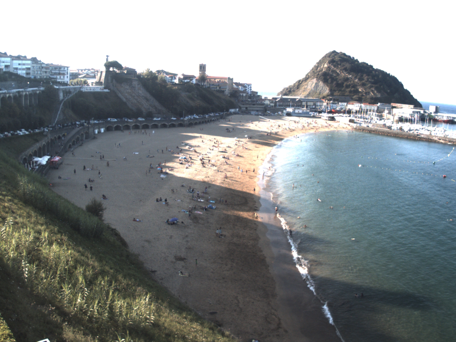 Webcam de la playa de Malkorbe (Getaria)