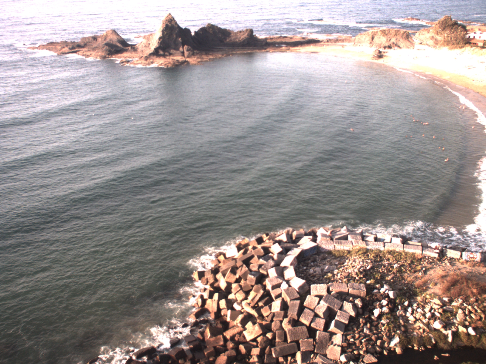 Webcam de la playa de Saturraran (Mutriku)